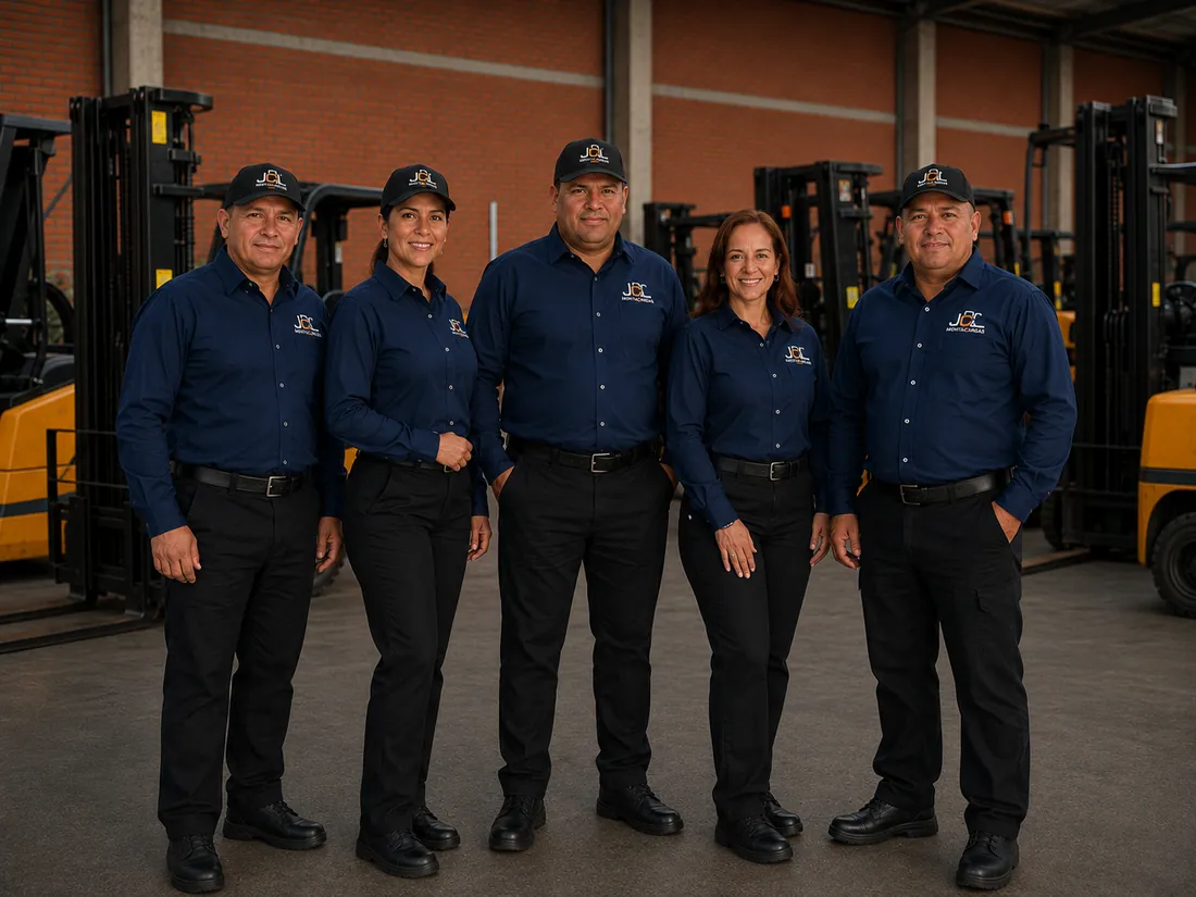 Equipo de operarios de Montacargas JC en Dosquebradas